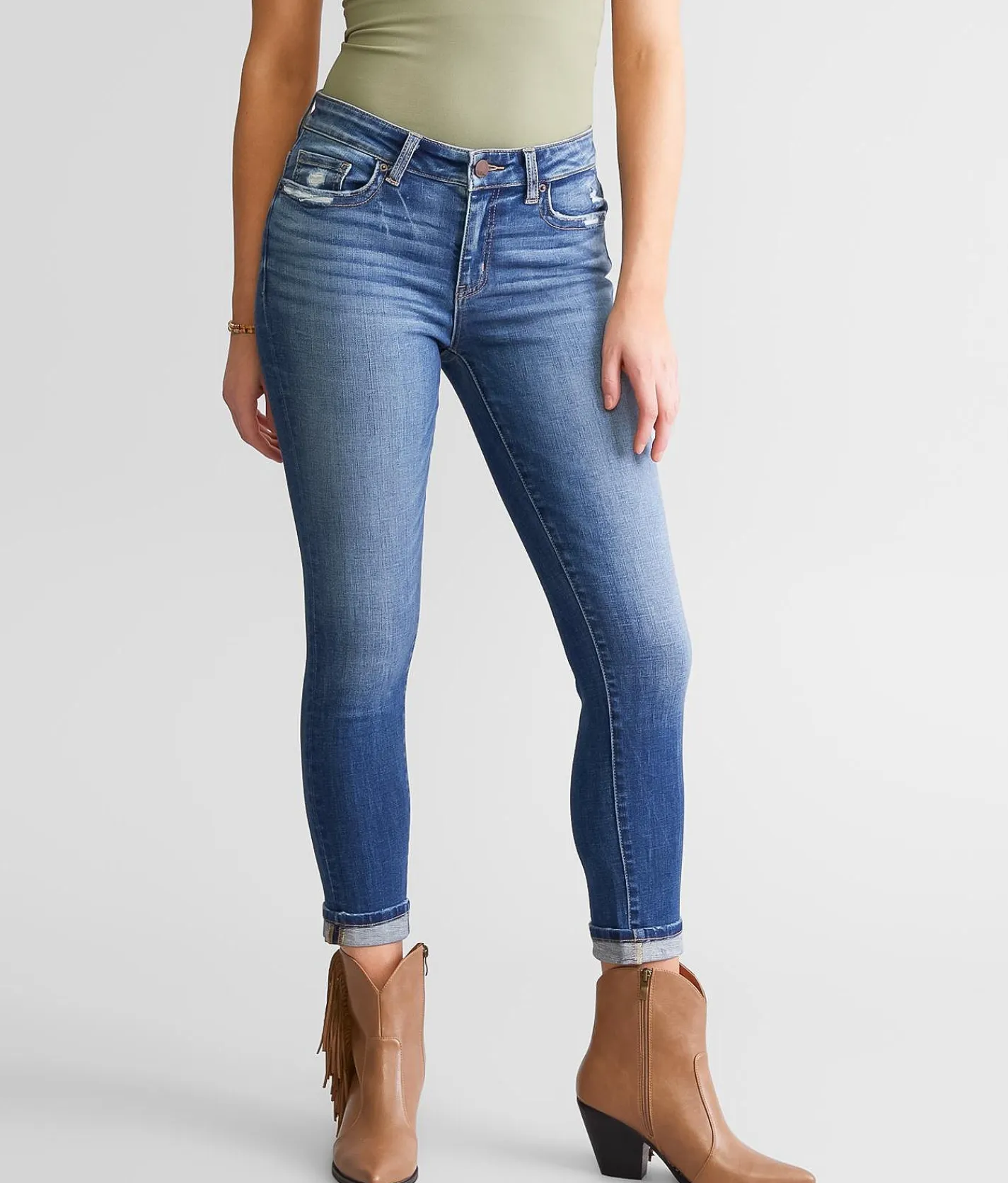 Jeans|Bottoms | BKE Payton Ankle Skinny Stretch Cuffed Jean Dargis