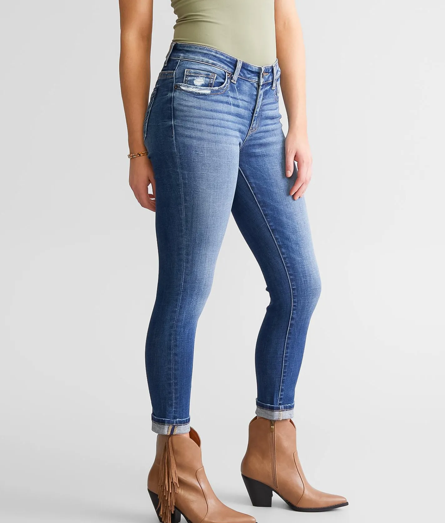 Jeans|Bottoms | BKE Payton Ankle Skinny Stretch Cuffed Jean Dargis