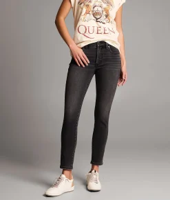 BKE Payton Ankle Skinny Stretch Jean Washed Black