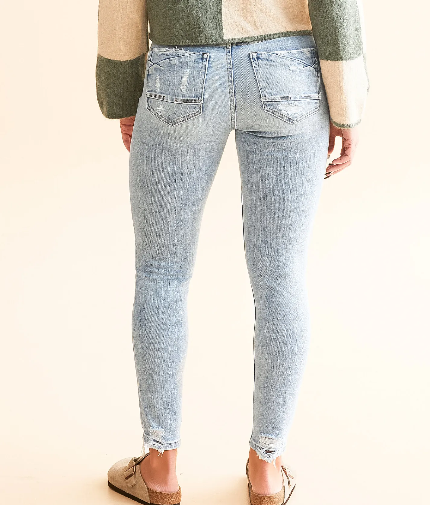 BKE Payton Ankle Skinny Stretch Jean Goldman 2 Discount