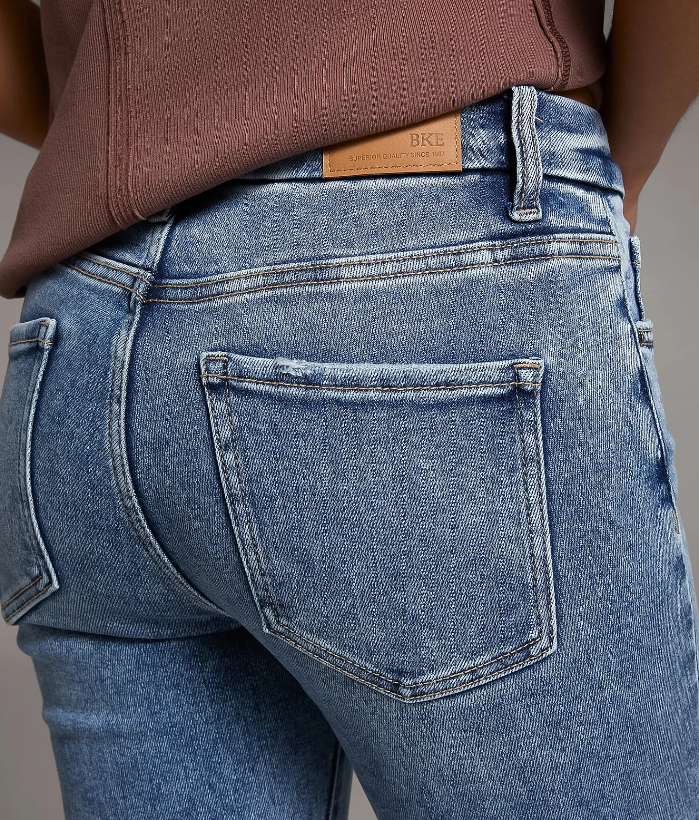Jeans|Bottoms | BKE Payton Ankle Skinny Stretch Jean Berry 3