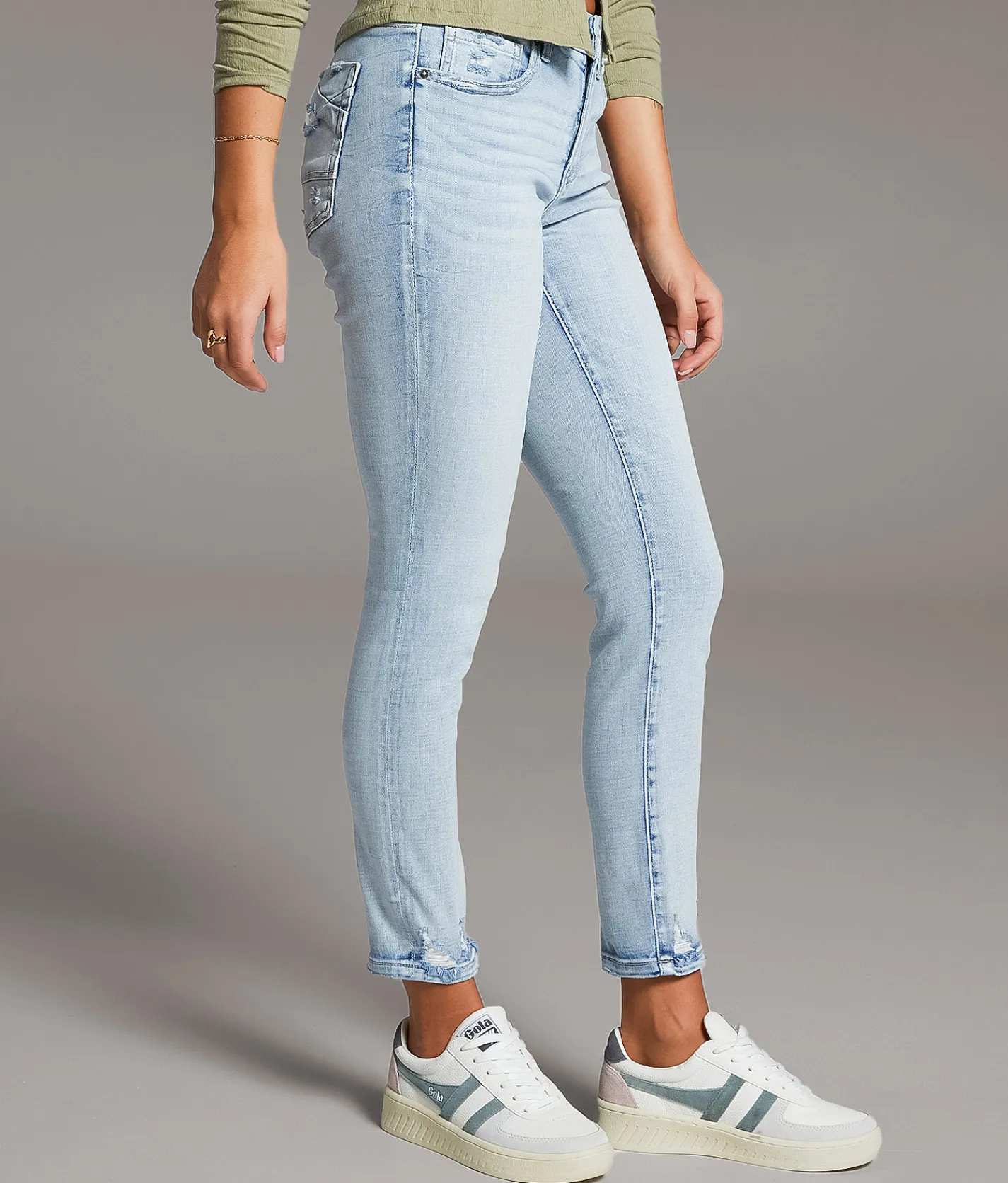 Jeans|Bottoms | BKE Payton Ankle Skinny Stretch Jean Morel 10