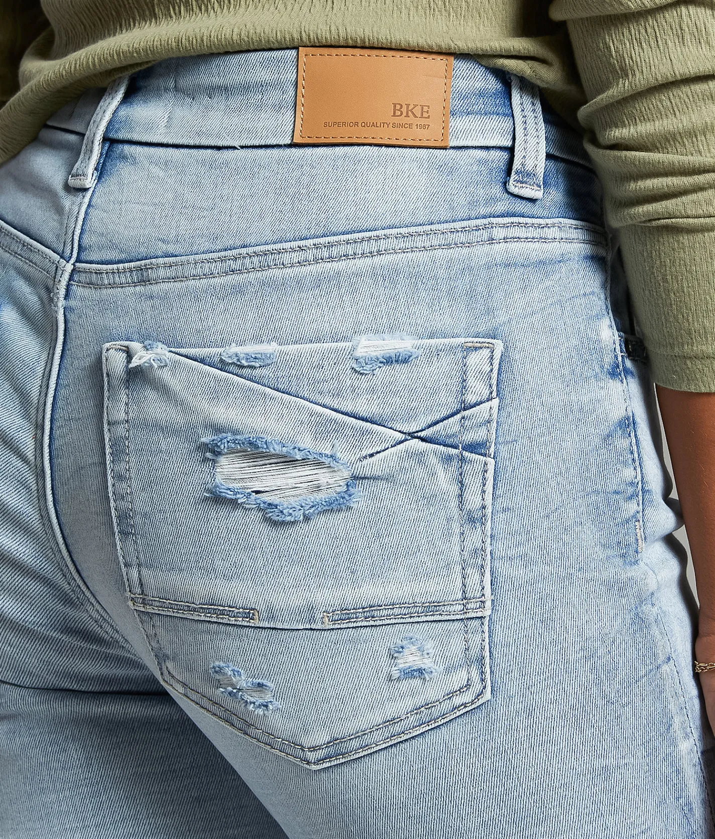 Jeans|Bottoms | BKE Payton Ankle Skinny Stretch Jean Morel 10