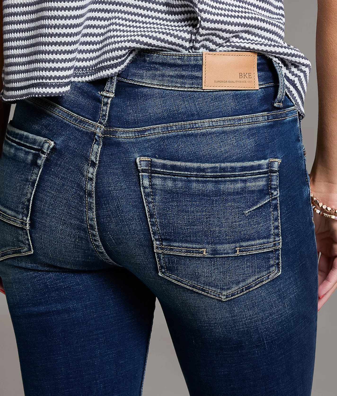BKE Payton Ankle Skinny Stretch Jean Sanborn New