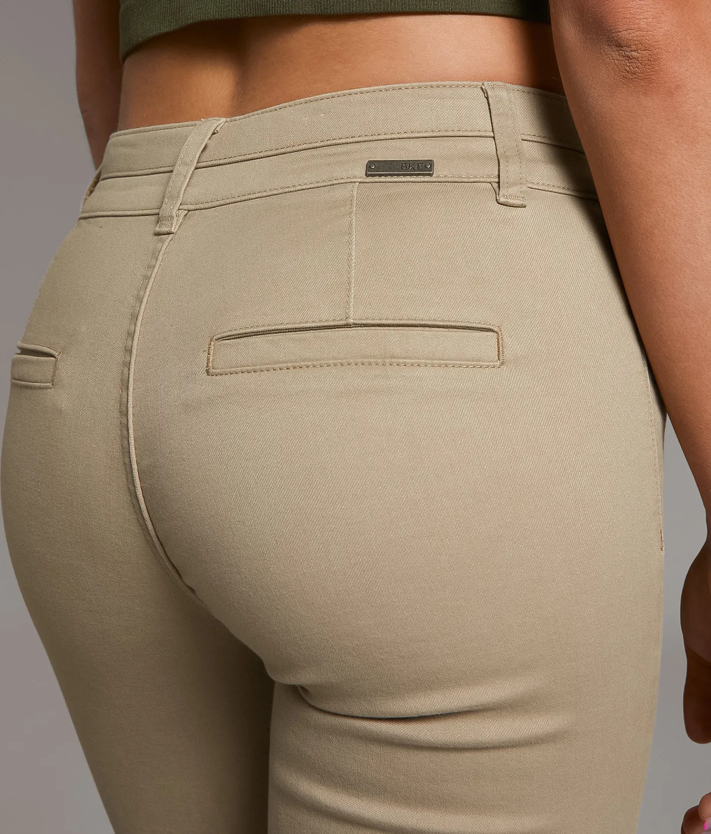 BKE Payton Boot Stretch Pant Khaki