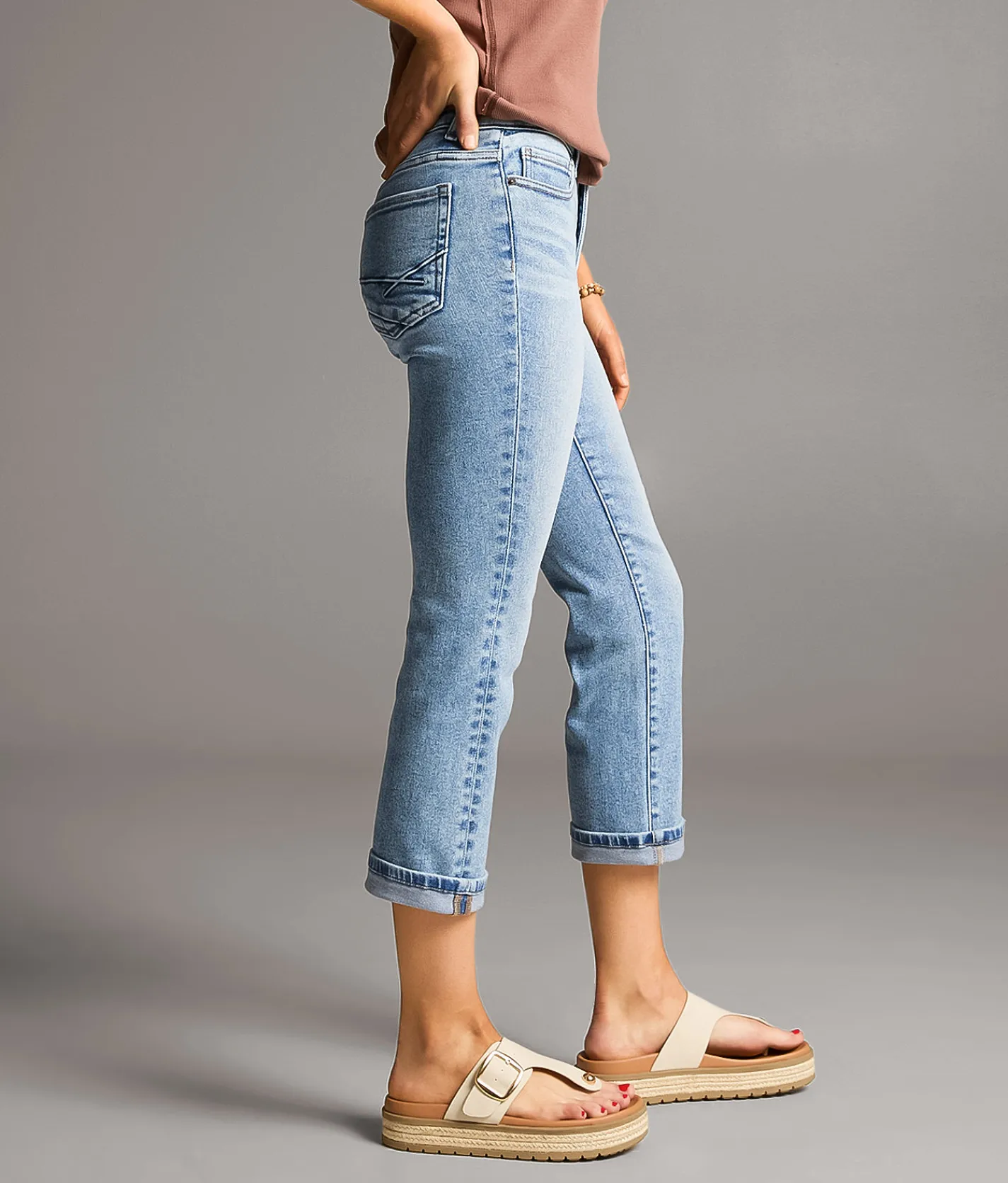 BKE Payton Capri Stretch Jean Stallworth Best