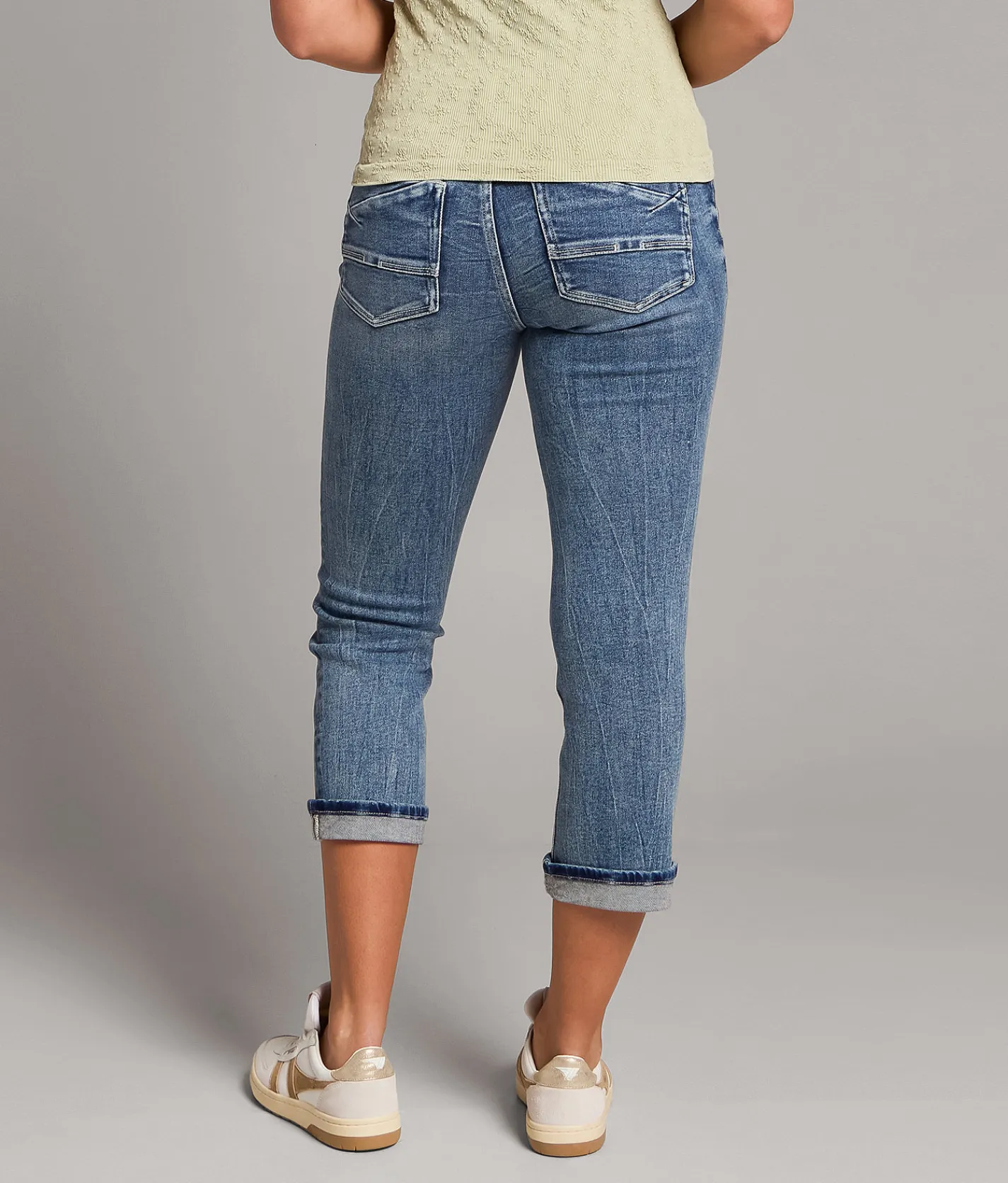 BKE Payton Capri Stretch Jean Ruddy 3 Discount