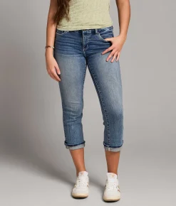 Jeans|New Jeans | BKE Payton Capri Stretch Jean Ruddy 3
