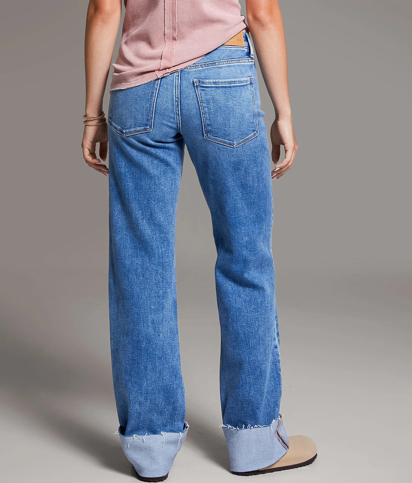 Jeans|Bottoms | BKE Payton Classic Straight Stretch Jean Fogle
