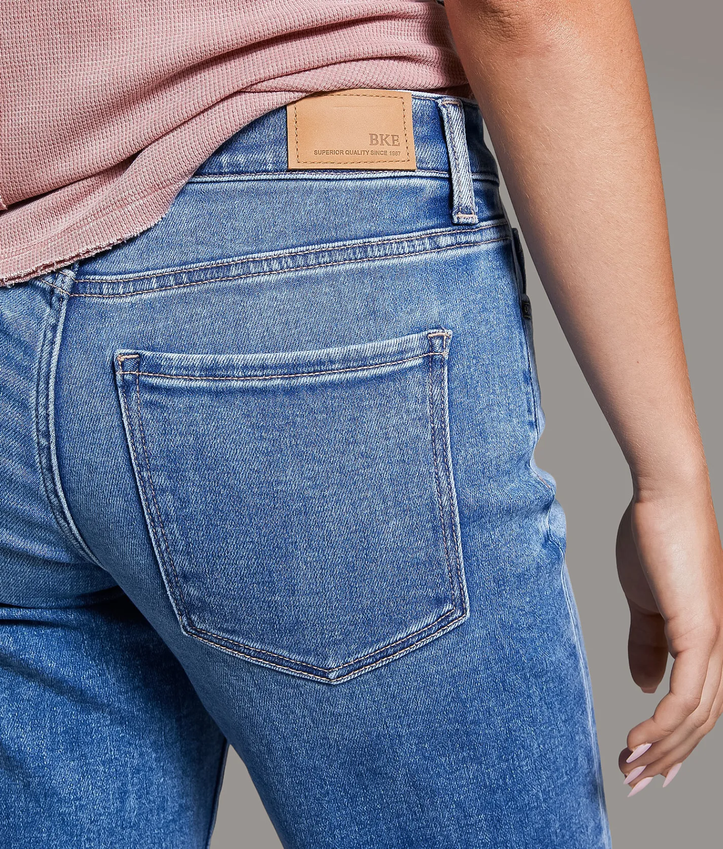 Jeans|Bottoms | BKE Payton Classic Straight Stretch Jean Fogle