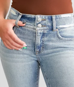 Jeans|Bottoms | BKE Payton Cropped Flare Stretch Jean Bembry 3