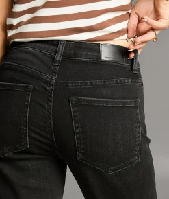 Jeans|Bke Jeans | BKE Payton Cropped Straight Stretch Jean Washed Black