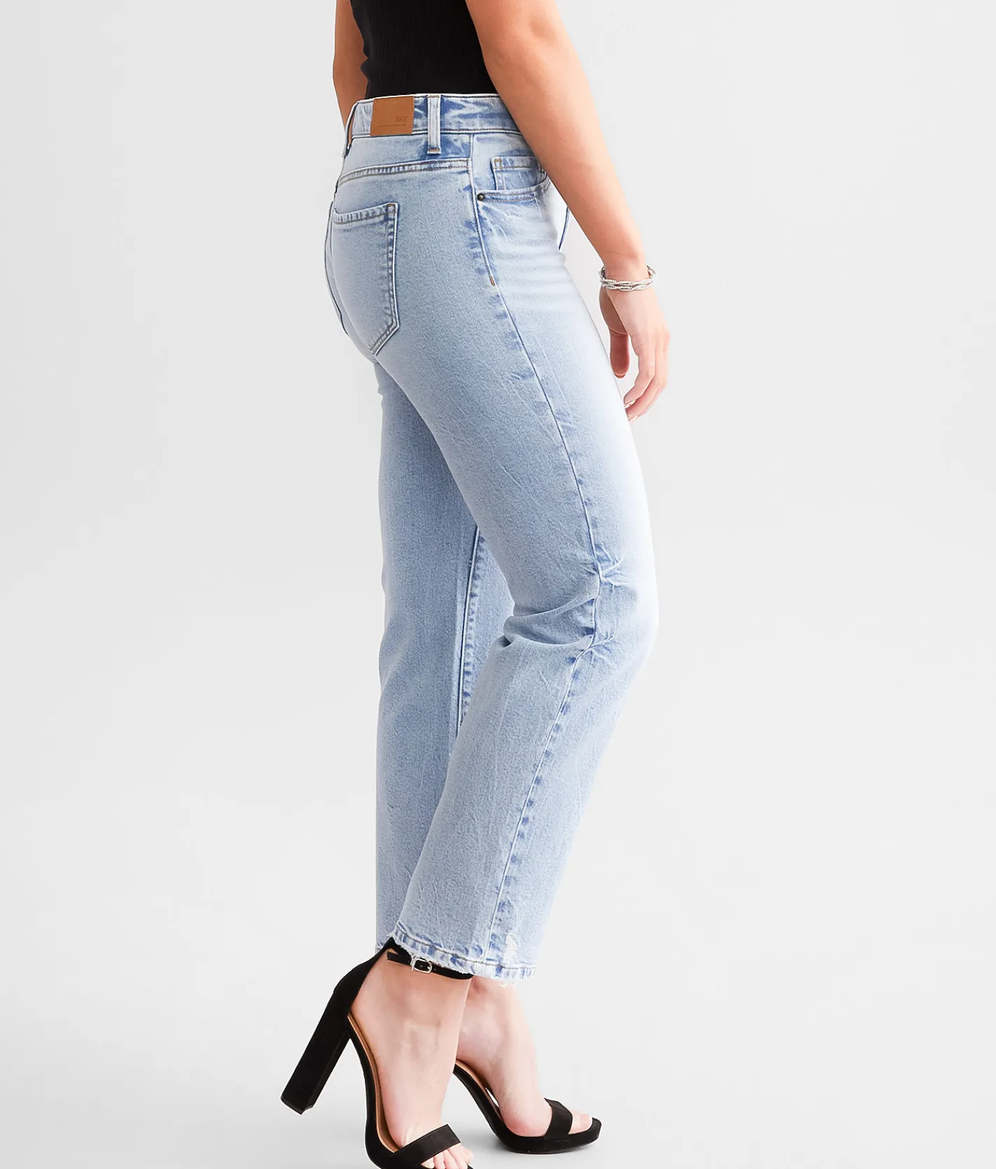 Jeans|Bottoms | BKE Payton Cropped Straight Stretch Jean Rainer