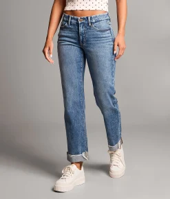 Bottoms | BKE Payton Cropped Straight Stretch Jean Disham