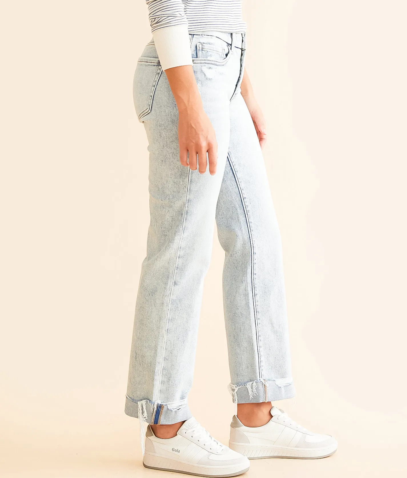 BKE Payton Cropped Straight Stretch Jean Dotson 2 Clearance