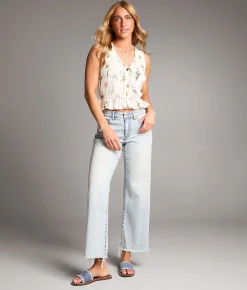 Jeans|Bke Jeans | BKE Payton Cropped Wide Leg Stretch Jean Brinson 2