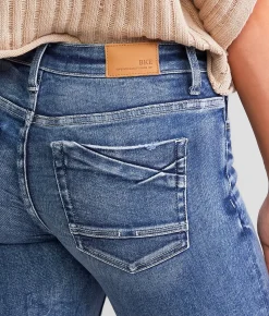 Jeans|Bottoms | BKE Payton Cuffed Stretch Capri Jean Ruddy 2