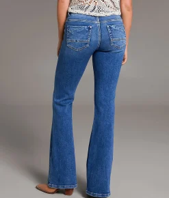 BKE Payton Flare Stretch Jean Foor Best