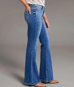 BKE Payton Flare Stretch Jean Foor Best