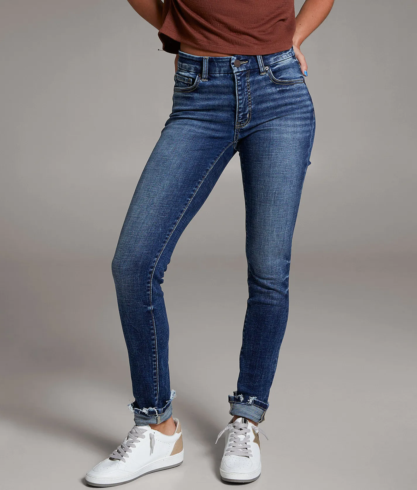 BKE Payton Skinny Stretch Cuffed Jean Garrod Clearance