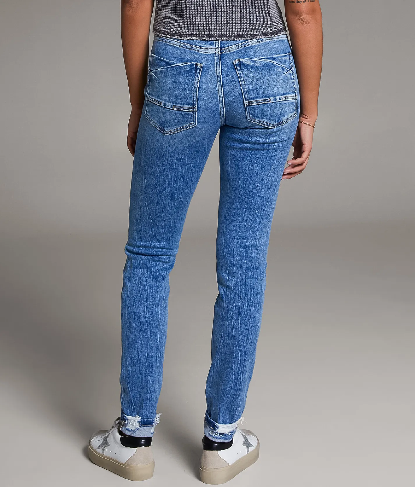 Jeans|Bottoms | BKE Payton Skinny Stretch Cuffed Jean Winkle 3