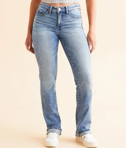 BKE Payton Straight Cuffed Stretch Jean Koerner New