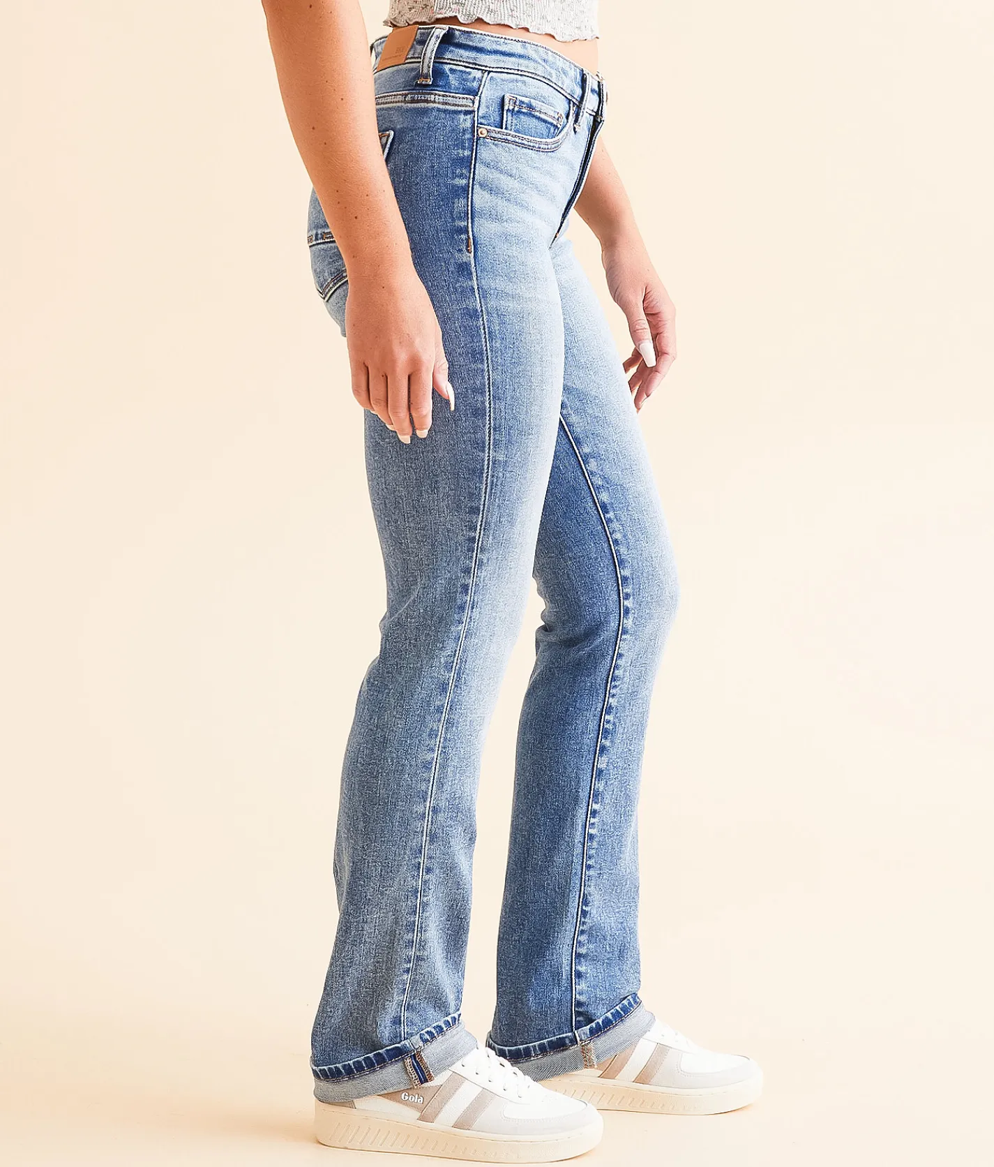 Jeans|Bke Jeans | BKE Payton Straight Cuffed Stretch Jean Koerner