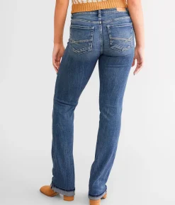 BKE Payton Straight Stretch Cuffed Jean Gregory Clearance