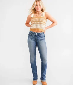 BKE Payton Straight Stretch Cuffed Jean Gregory Clearance