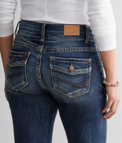 Jeans|Bottoms | BKE Payton Straight Stretch Cuffed Jean Cromwell