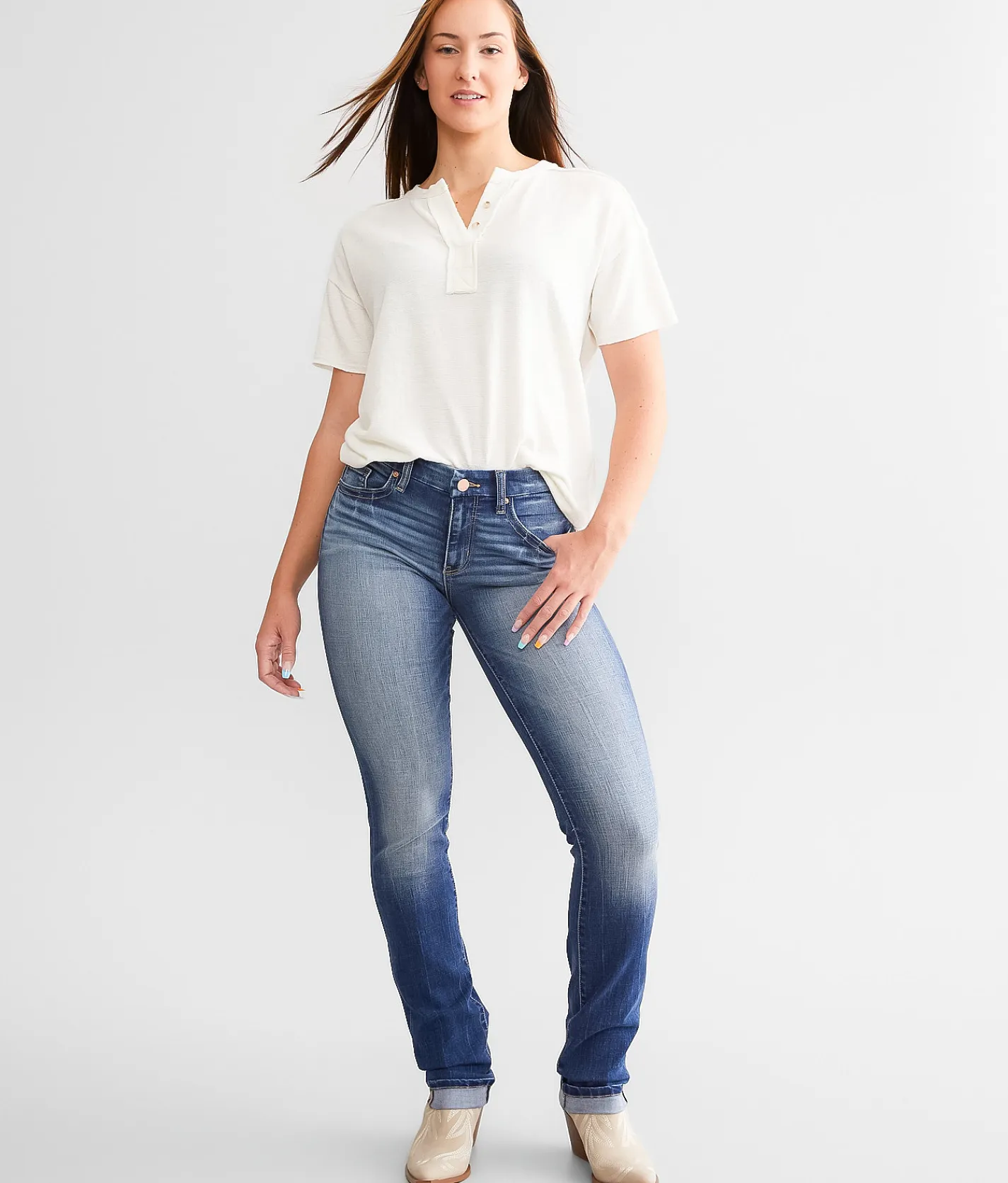 BKE Payton Straight Stretch Jean Boyer 2 Best