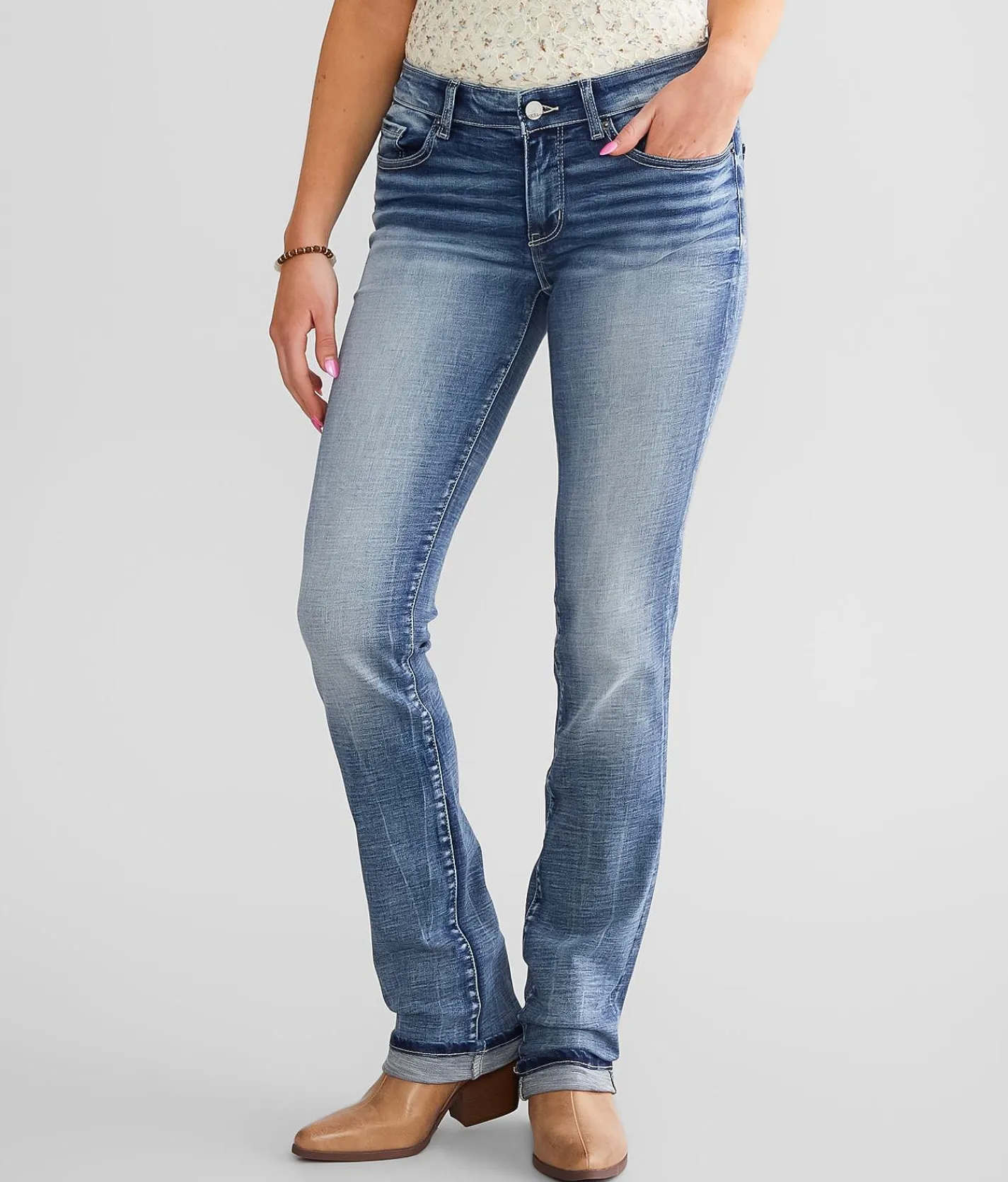 Jeans|Bottoms | BKE Payton Straight Stretch Jean Tincher 2