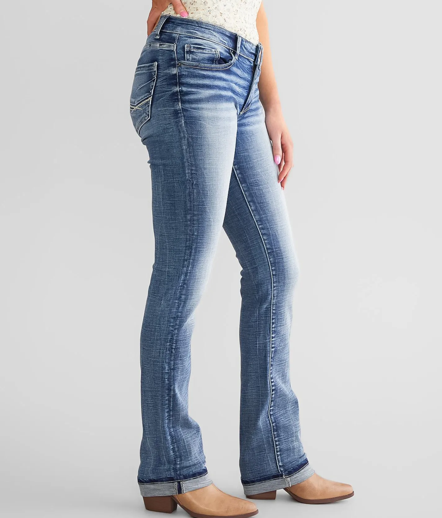 Jeans|Bottoms | BKE Payton Straight Stretch Jean Tincher 2