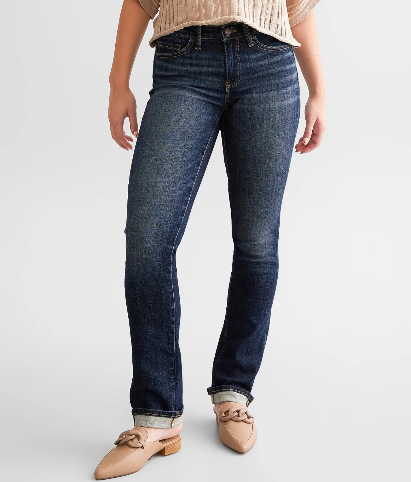 Jeans|Bottoms | BKE Payton Straight Stretch Jean Mesmer