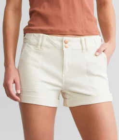 Bottoms|Shorts | BKE Payton Stretch Short Vanilla