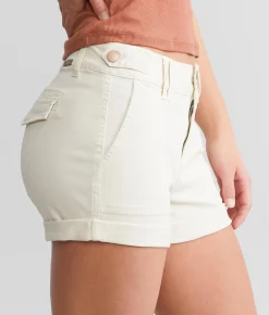 Bottoms|Shorts | BKE Payton Stretch Short Vanilla