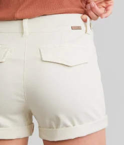 Bottoms|Shorts | BKE Payton Stretch Short Vanilla