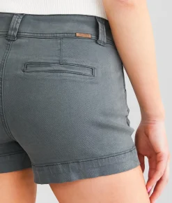 BKE Payton Stretch Short Gunmetal New