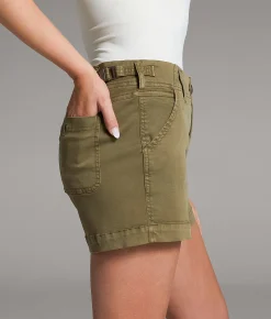 BKE Payton Stretch Short Gothic Olive Hot