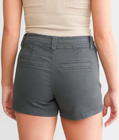 Bottoms|Shorts | BKE Payton Stretch Short Gunmetal