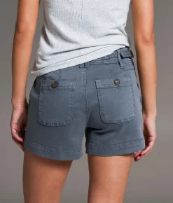Bottoms|Shorts | BKE Payton Stretch Short Gunmetal