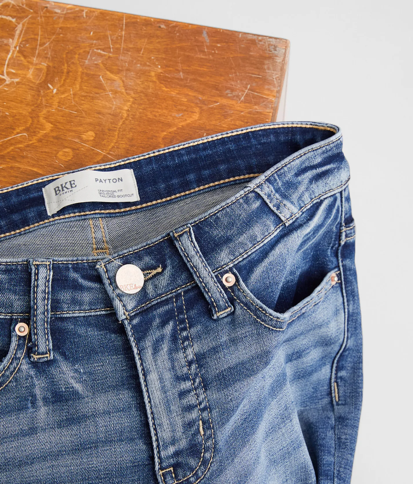 BKE Payton Tailored Boot Stretch Jean Elliott 38 Outlet