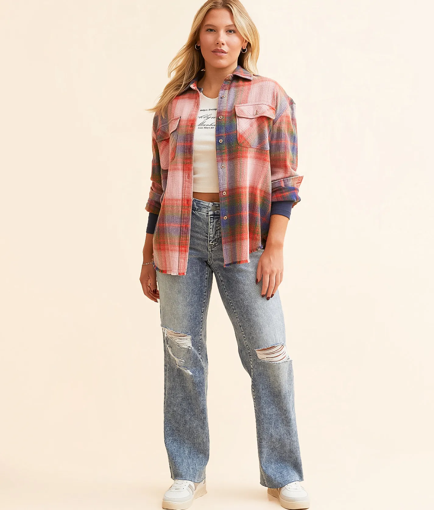 BKE Payton Wide Leg Stretch Jean Germano Hot
