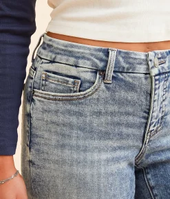 BKE Payton Wide Leg Stretch Jean Germano Hot