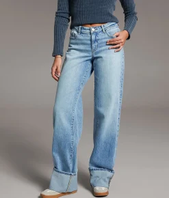 BKE Payton Wide Leg Stretch Jean Lawry Best