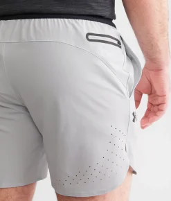Under Armour® Peak Short Halo Gray Black Clearance