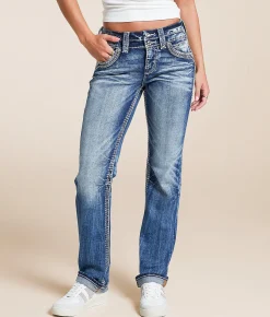 Rock Revival Pearla Universal Straight Stretch Jean Pearla NJ201 Hot