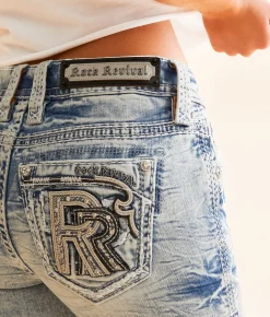 Jeans|Bottoms | Rock Revival Pearlie Mid-Rise Skinny Stretch Jean Pearlie MS204