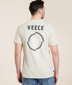 Veece Peer Through T-Shirt Sand Heather Clearance