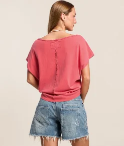 Tops | Free People Peggy T-Shirt Sour Sweet